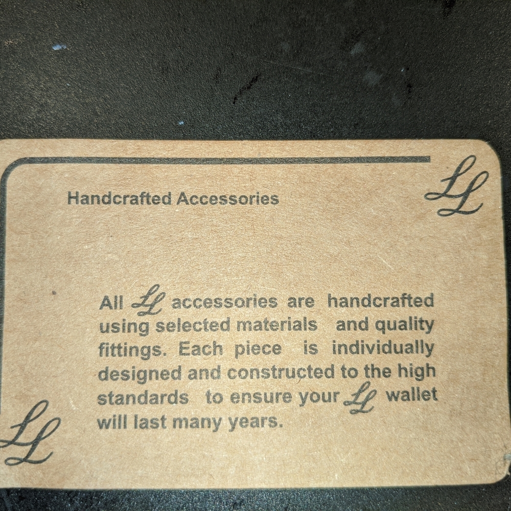 Western style wallet